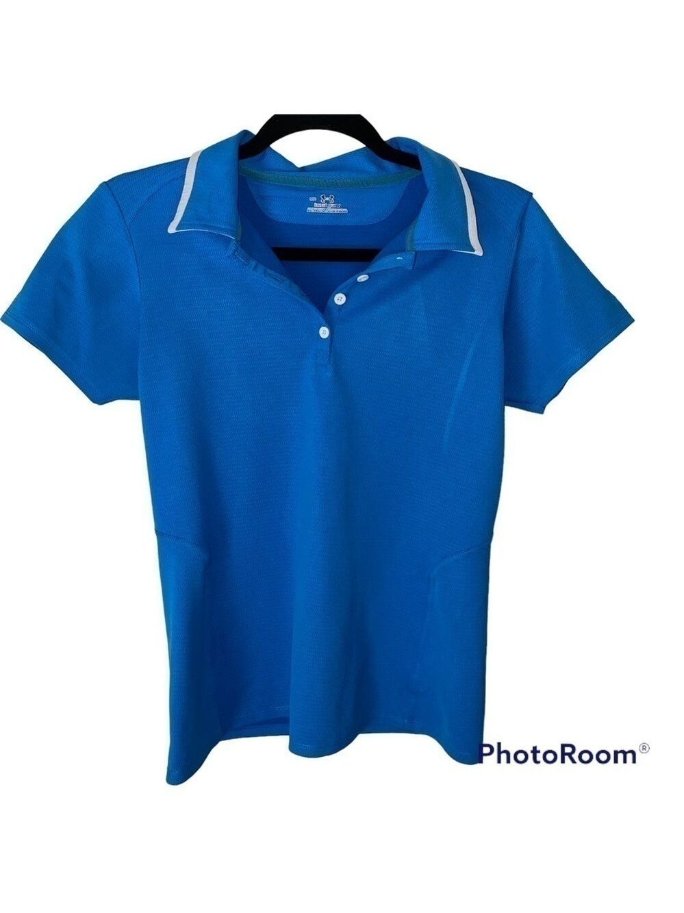 Women’s Under Armour Polo Blue Size Medium (read description)